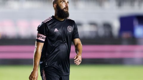 Gonzalo Higuaín metió su primer hat-trick en la MLS