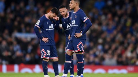 Mbappé, Neymar y Messi