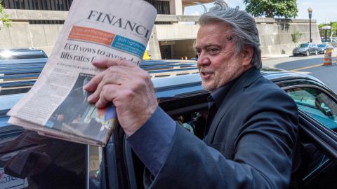 Steve Bannon Donald Trump Capitolio