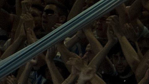 Imagen de referencia de aficionados al fútbol en Argentina.
