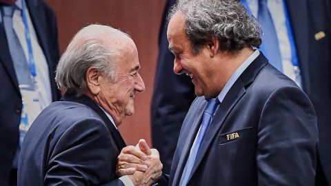 Blatter y Platini estaban siendo investigados por corrupción.