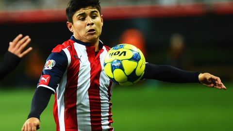Eduardo 'Chofis' López durante su primera etapa en las Chivas de Guadalajara.