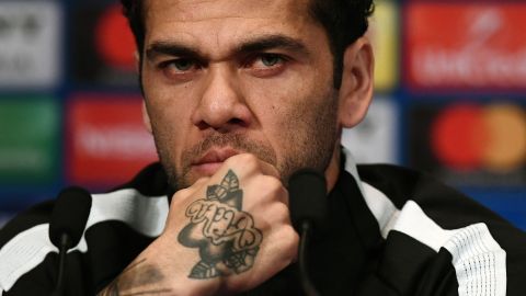 Dani Alves, futbolista brasileño.