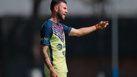 Miguel Layún, defensor mexicano de las Águilas del América.