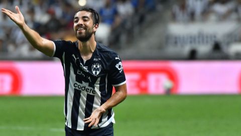 Rodolfo Pizarro, jugador de los Rayados de Monterrey.