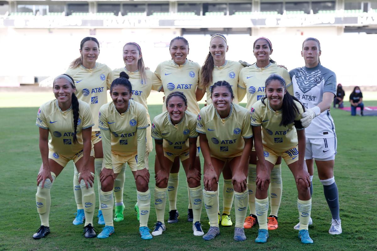 Goleada del América para pisar fuerte en la Liga MX femenil con el debut  oficial de la estrella francesa Aurelie Kaci - La Opinión