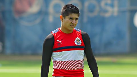 Javier Eduardo 'Chofis' López en su primera etapa con Chivas de Guadalajara.