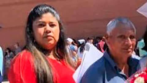La familia Hernández reunificada antes de la pandemia.