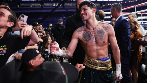 La última pelea de Ryan García fue contra Emmanuel Tagoe en abril pasado y la ganó por decisión.