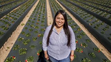 Mayra Paniagua, creadora de Golden State Farms. (Cortesía Robert Durell)