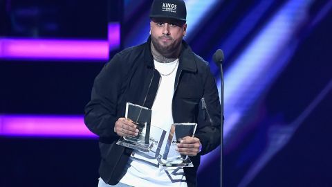 Nicky Jam en los Latin Billboard 2018.