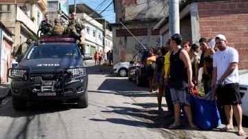 Operativo en favela de Río