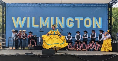 El Getty llegó a Wilmington el 30 y 31 de julio. (Jacqueline García/La Opinión)