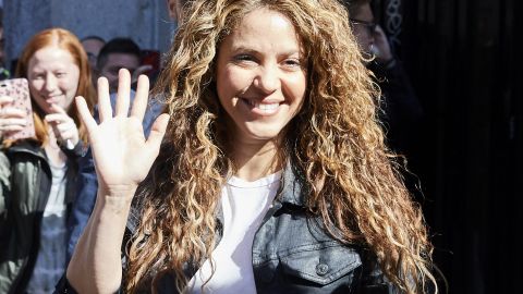 Shakira, cantante colombiana.