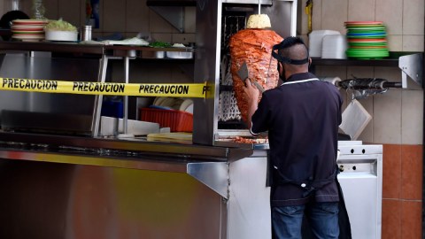 Taquería en México