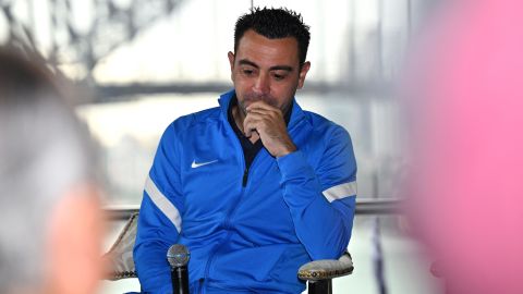 Xavi Hernández no pudo sumarse a la pretemporada del Barca en Estados Unidos por problemas con el visado.