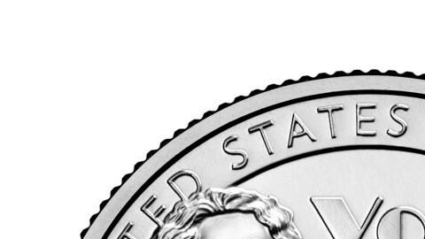 Moneda de un cuarto de dólar acuñada en honor de María Adelina Isabel Emilia Otero-Warren.