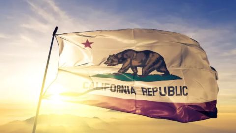 Bandera oficial de California.