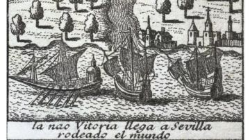 La llegada de la nave Victoria a Sevilla en 1522 fue un hito en la historia de la navegación