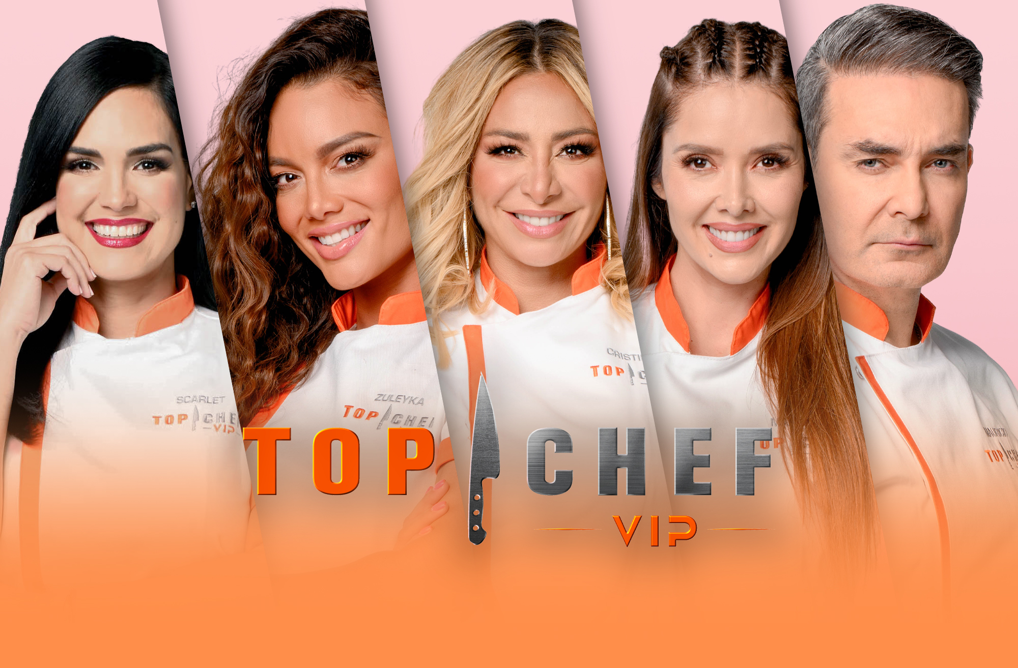 Elenco De Top Chef VIP Conoce A Los 16 Famosos De La Nueva   Top Chef Vip Telemundo Participantes 