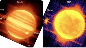 Las fotos de Júpiter tomadas por el telescopio James Webb.