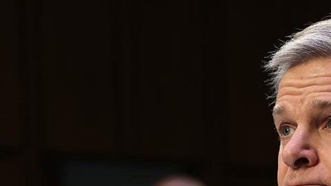 Christopher Wray fue designado por Trump como director del FBI en 2017.