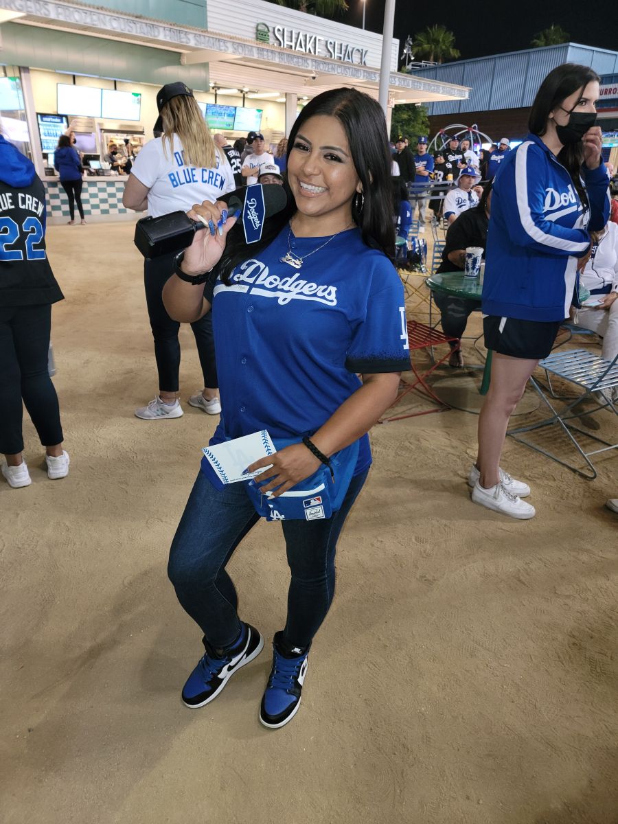 Elisa Hernandez - Dogervision Host - Los Angeles Dodgers