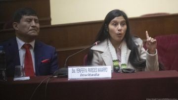 Cuñada de presidente de Perú se entrega a la justicia