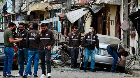 Narco-atentado deja cinco muertos en Ecuador