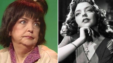 Anabel Gutiérrez, actriz de la Época de Oro del cine mexicano y comediante.