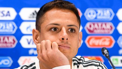 Javier 'Chicharito' Hernández, delantero mexicano del LA Galaxy de la MLS.
