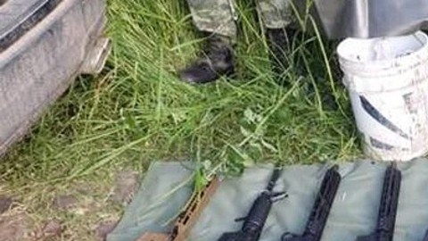 Decomiso de arsenal al CJNG