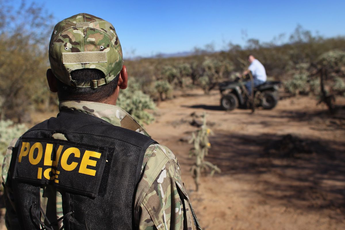 Los migrantes fueron detenidos en Nuevo México mientras intentaban esconderse.