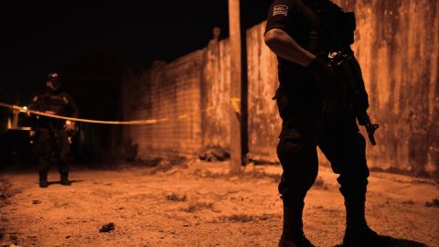 Escena del crimen en México