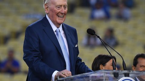 Vin Scully fue un histórico cronista deportivo estadounidense.