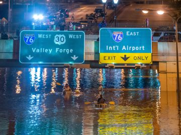 Inundación huracán IDA