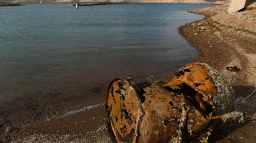 No cesan los descubrimientos de restos humanos en las aguas del lago Mead en medio de la sequía