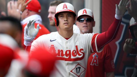 Shohei Ohtani bateó dos cuadrangulares, pero no fue suficiente.