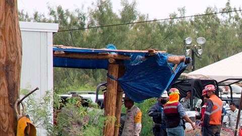 México incorpora a empresa de EE.UU. a las labores de rescate de los 10 mineros de Sabinas Coahuila