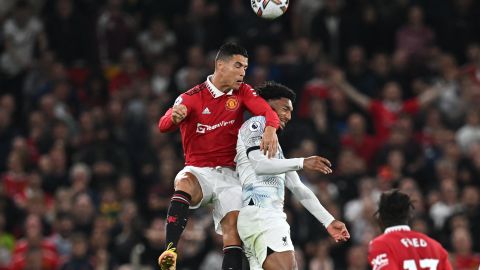 Cristiano Ronaldo ingresó al minuto 85' en la victoria de su equipo.