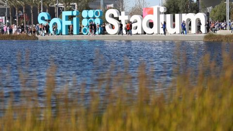 INGLEWOOD, CALIFORNIA - FEBRUARY 13: A general view of SoFi Stadium during Super Bowl LVI at SoFi Stadium on February 13, 2022 in Inglewood, California. (Photo by Katelyn Mulcahy/Getty Images)