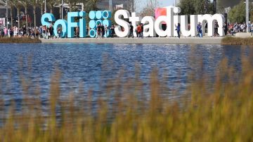 INGLEWOOD, CALIFORNIA - FEBRUARY 13: A general view of SoFi Stadium during Super Bowl LVI at SoFi Stadium on February 13, 2022 in Inglewood, California. (Photo by Katelyn Mulcahy/Getty Images)