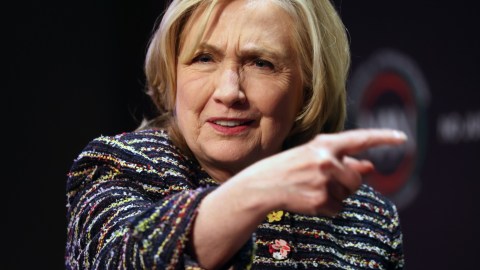 La excandidata presidencial Hillary Clinton.