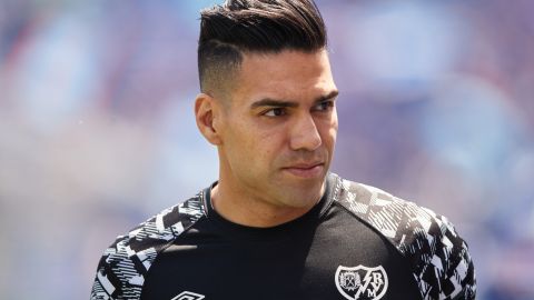 Radamel Falcao García, delantero colombiano.