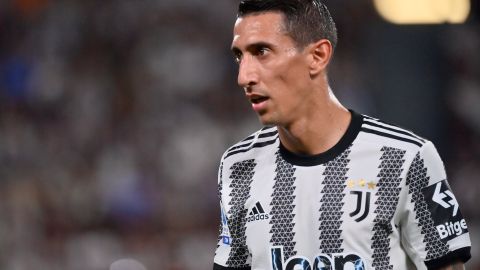 Di María tuvo sus primeros minutos con la Juventus.