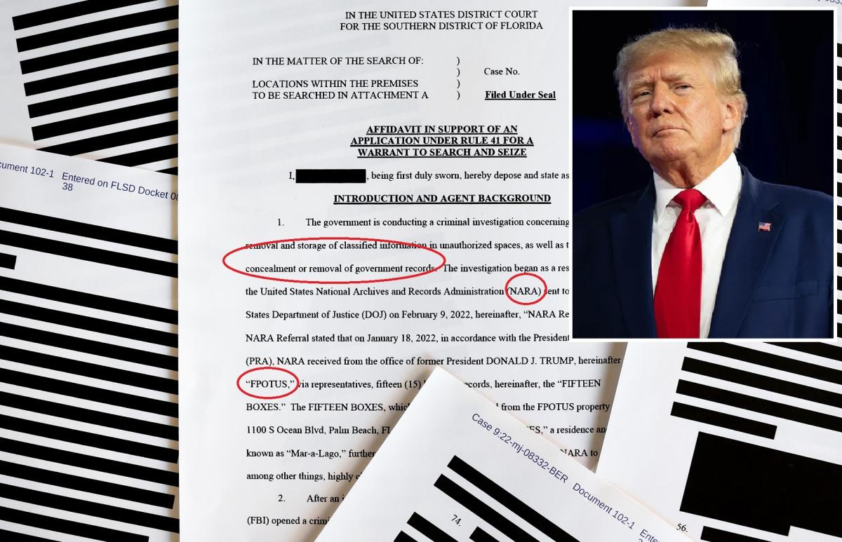 Trump se complica: fiscal obtiene una grabación donde admite haber tomado documentos clasificados - La Opinión