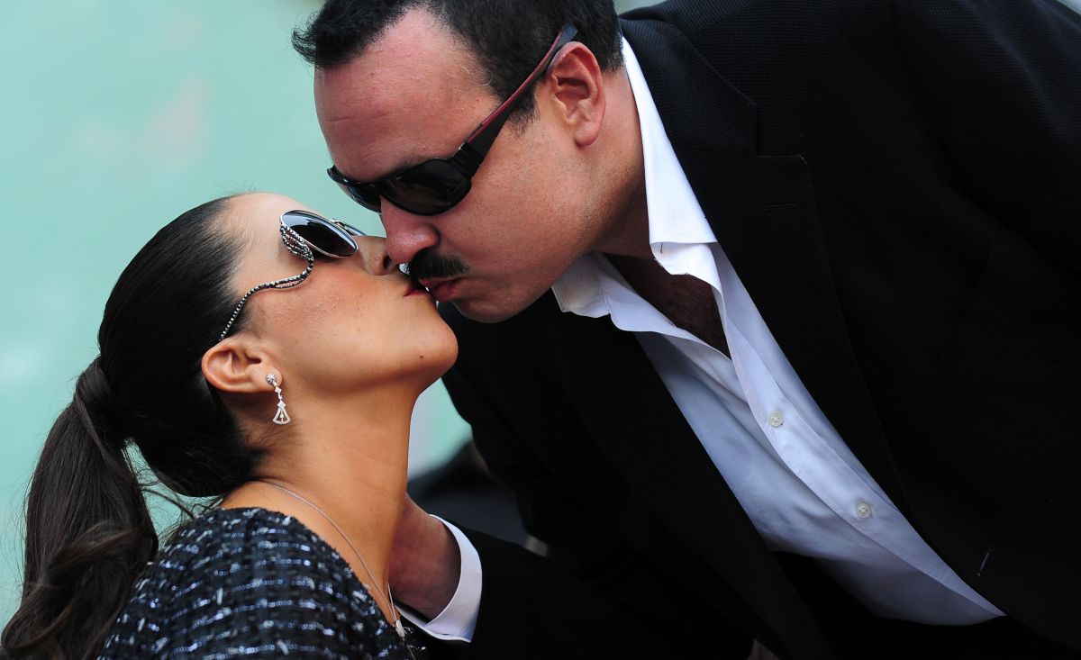 Pepe Aguilar shows off an expensive anniversary gift for his wife from