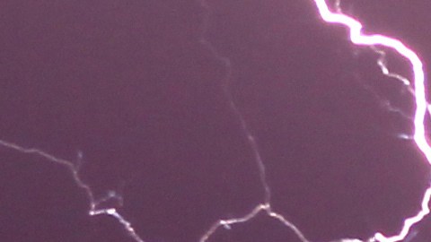 Lightning strikes over San Pietro mountain, close from Ajaccio, in the French Mediterranean Island of Corsica, on August 9, 2013. AFP PHOTO PASCAL POCHARD-CASABIANCA (Photo credit should read PASCAL POCHARD-CASABIANCA/AFP via Getty Images)