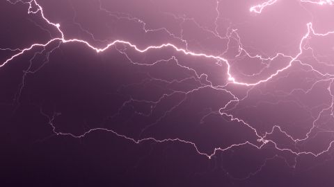 Lightning strikes over San Pietro mountain, close from Ajaccio, in the French Mediterranean Island of Corsica, on August 9, 2013. AFP PHOTO PASCAL POCHARD-CASABIANCA (Photo credit should read PASCAL POCHARD-CASABIANCA/AFP via Getty Images)