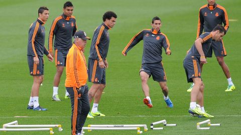 Casemiro, Ángel Di María y Varane compartieron poco tiempo en Real Madrid.